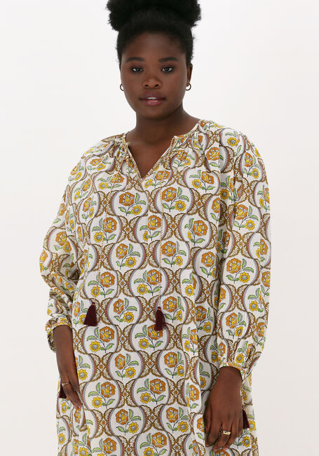 Gele ANTIK BATIK Maxi jurk TANISSA DRESS - large