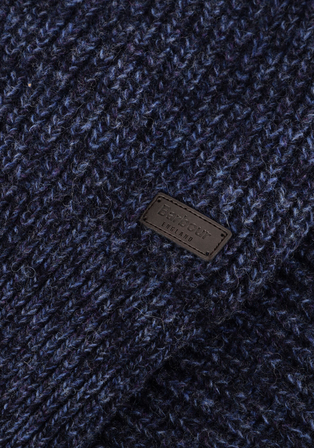 BARBOUR Pull HORSEFORD CREW NECK JUMPER Bleu fonc&eacute; - large
