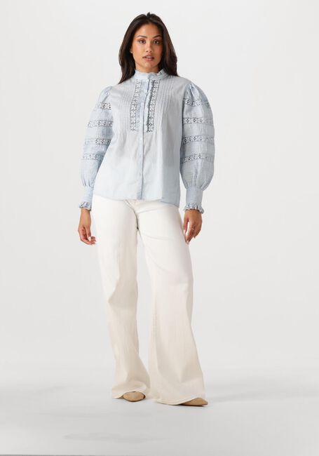 Lichtblauwe ANTIK BATIK  LENA BLOUSE - large