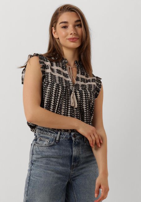 CO'COUTURE Haut CAYA TOP en gris - large