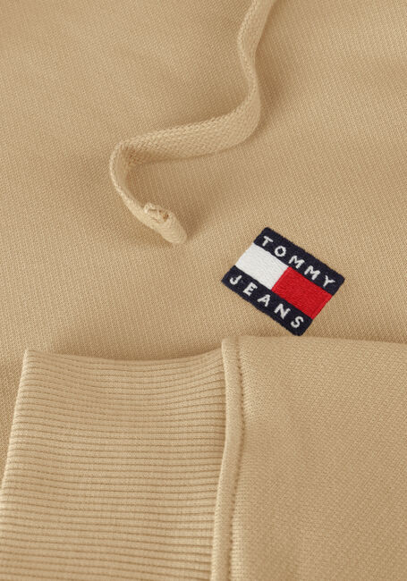 Beige TOMMY JEANS Sweater TJM REG BADGE HOODIE Beige TOMMY JEANS Sweater TJM REG BADGE HOODIE - large