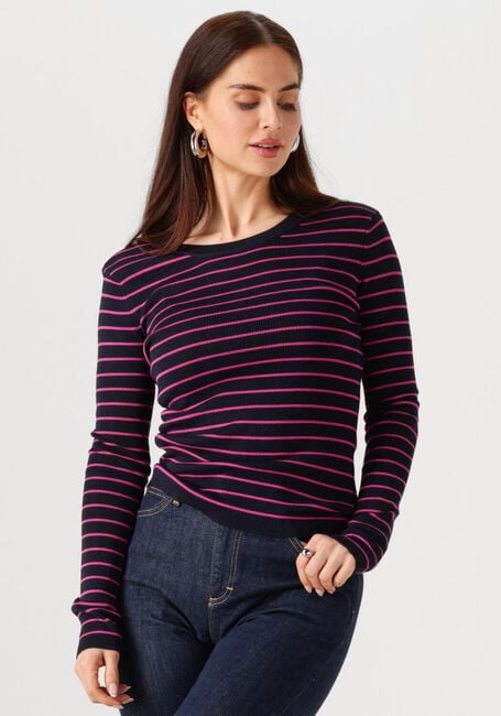 YDENCE Haut KNITTED TOP DEVINA en violet - large