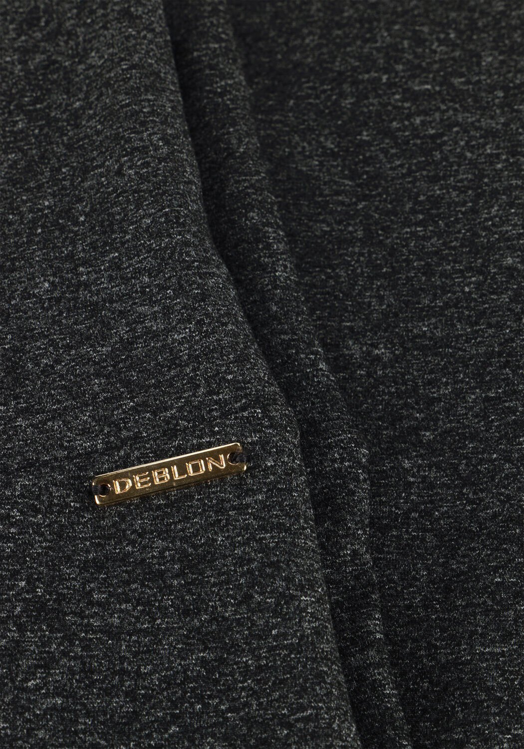 Grijze DEBLON SPORTS Legging CLASSIC LEGGINGS HIGH WAISTBAND - large