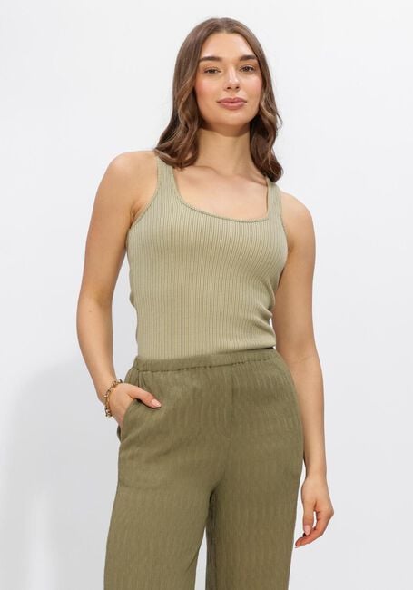 Groene ANOTHER LABEL Top ALAMATA TOP S/L - large