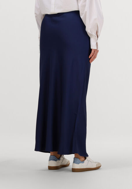 BRUUNS BAZAAR Jupe maxi JOANELLE SKIRT Bleu foncé - large