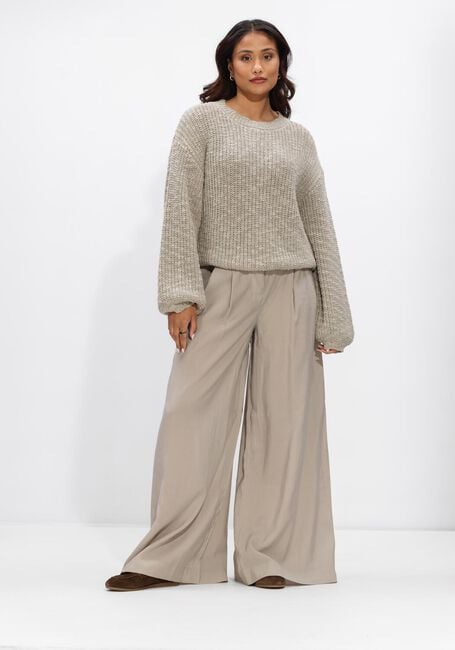 Grijze WITHBLACK Broeken/jumpsuits WBLMARLEEN TAILORED WIDE PANT - large