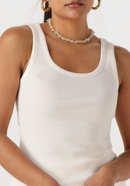 SELECTED FEMME Haut SLFANNA U-NECK TANK TOP en blanc - large