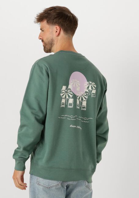 STRØM Clothing Chandail SWEATER en vert - large