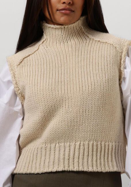 MODSTRÖM Haut FELIPEMD VEST en beige - large