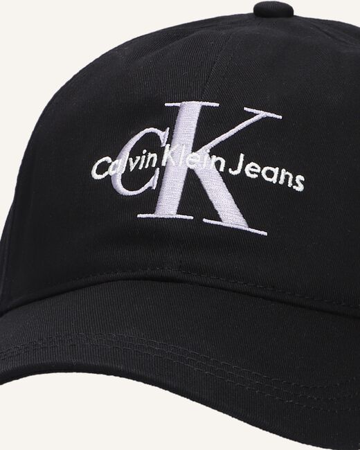 Zwarte CALVIN KLEIN Pet MONOGRAM CAP Zwarte CALVIN KLEIN Pet MONOGRAM CAP - large