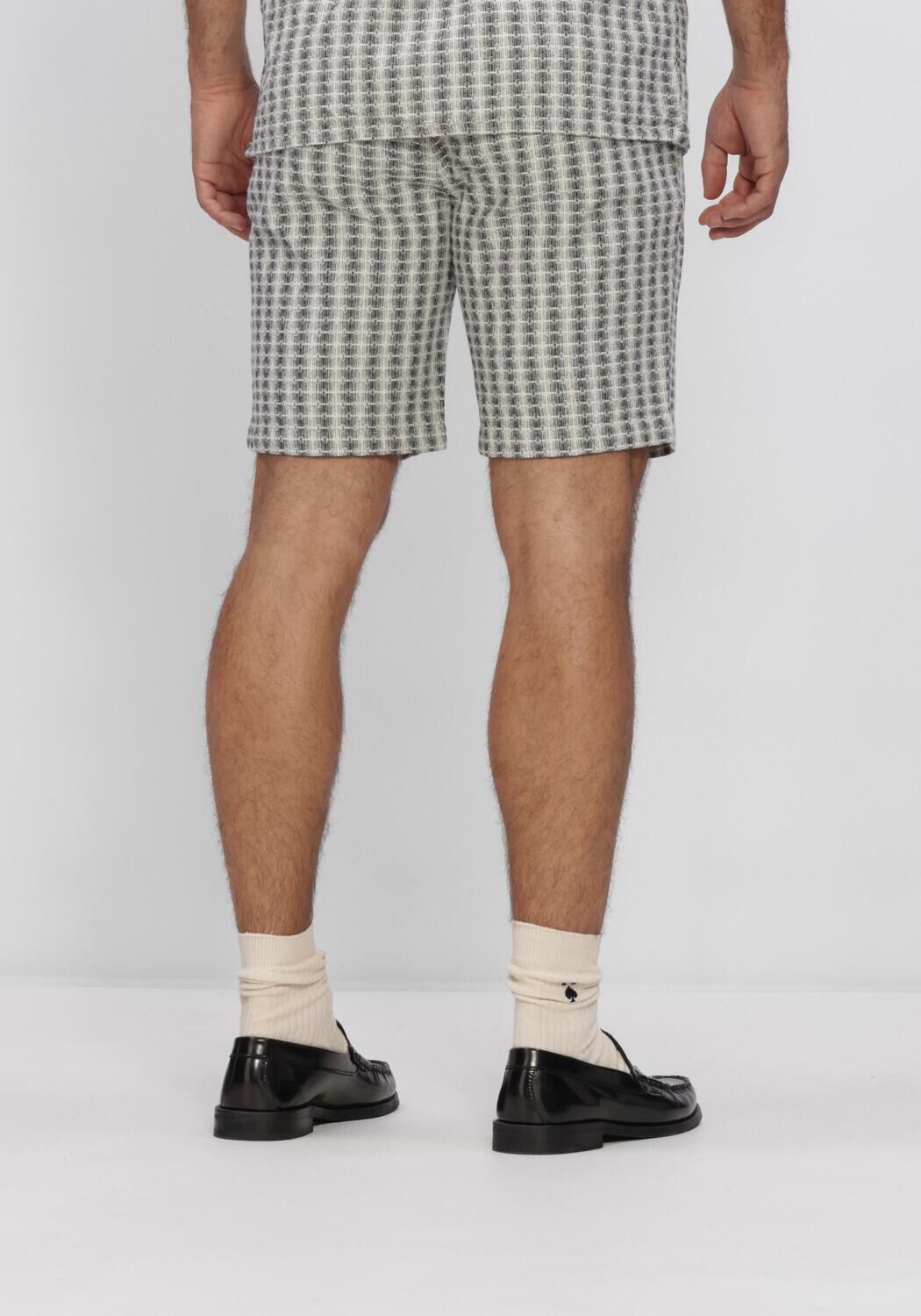 DSTREZZED Pantalon courte LOGAN WINNER STRIPE SHORT Bleu fonc&eacute; - large