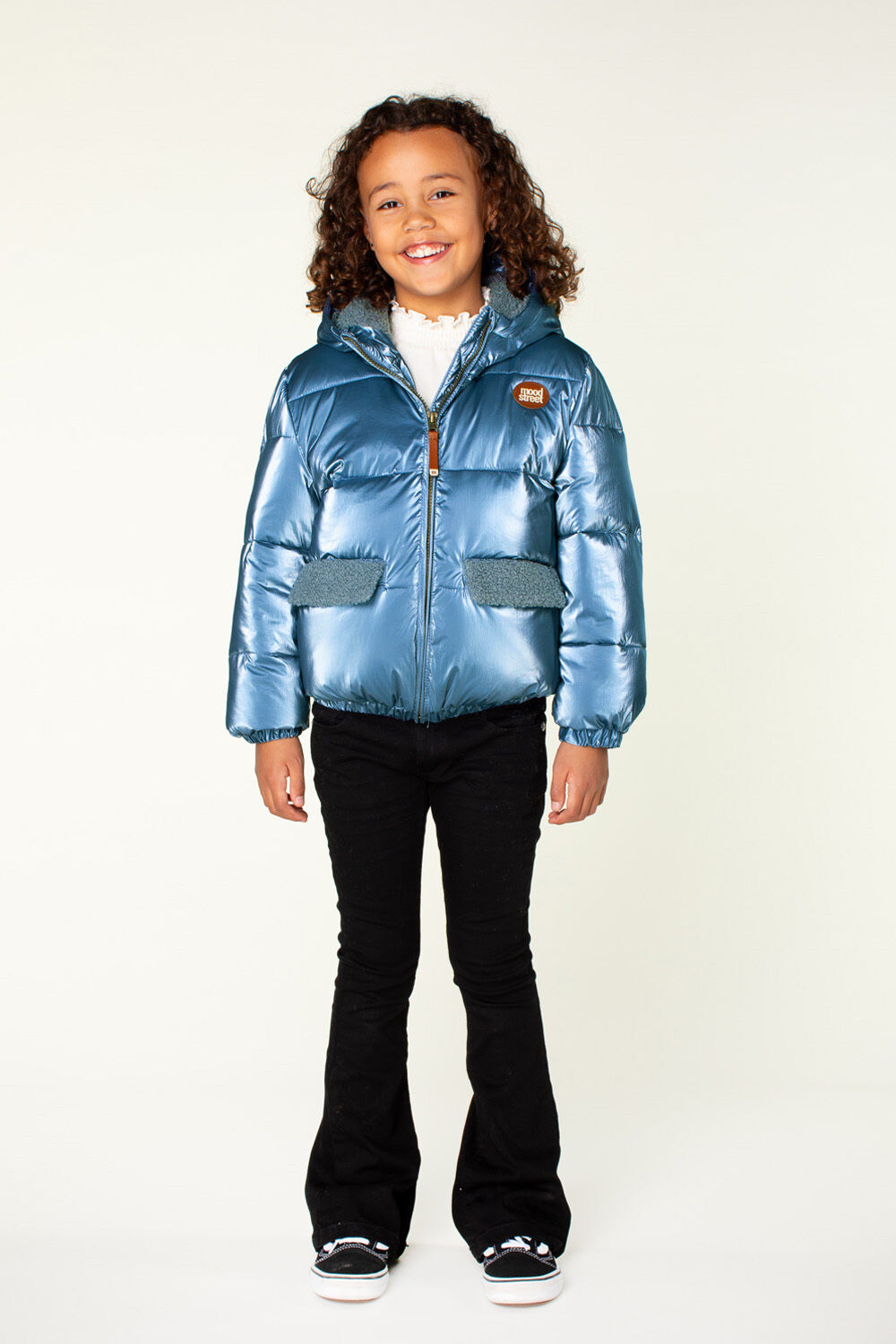 MOODSTREET Veste matelass&eacute; WINTERJACKET JULIE Bleu clair - large