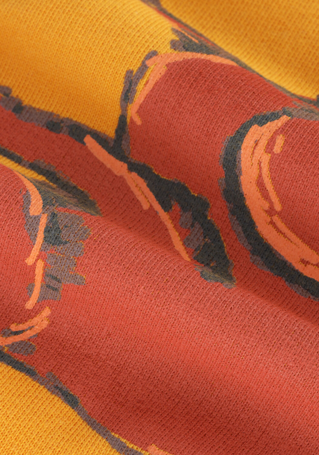 WANDER & WONDER Chandail SWEATSHIRT en jaune - large