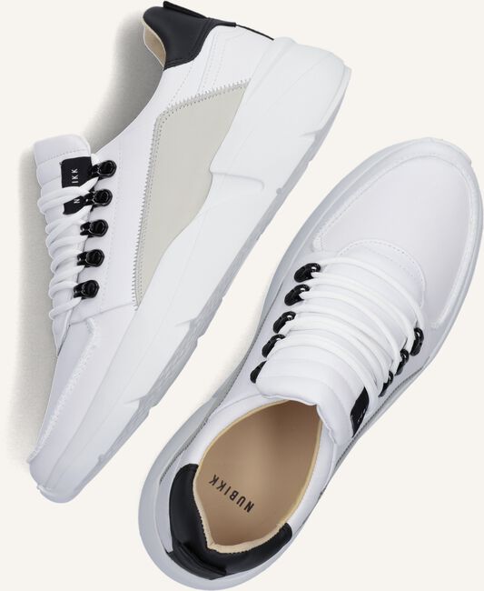 Witte NUBIKK Sneakers ROQUE ROMAN MEN Witte NUBIKK Sneakers ROQUE ROMAN MEN - large