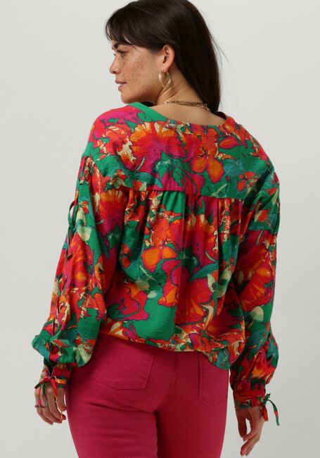 Roze MINUS  THILDA V-NECK BLOUSE - large