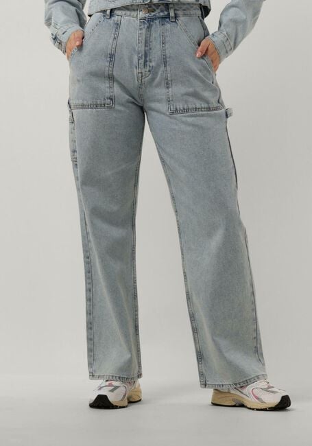 Blauwe COLOURFUL REBEL Wide jeans TINSLEY DENIM WORKER PANTS - large