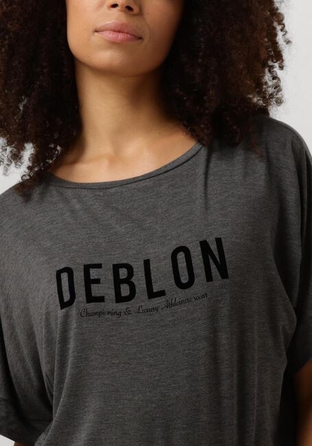 DEBLON SPORTS T-shirt VIOLA TOP SHORT SLEEVE en gris - large