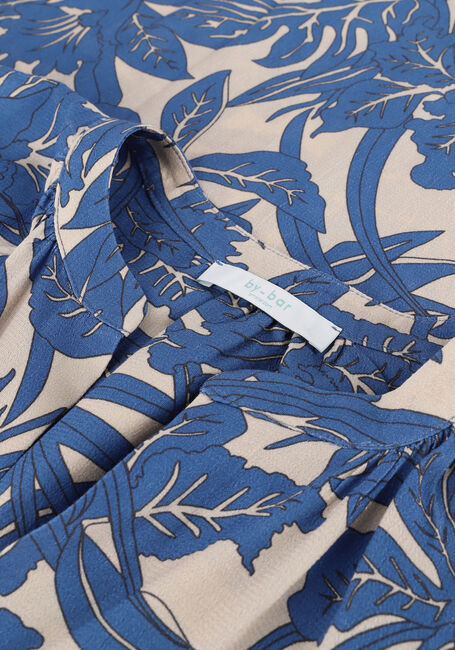 Kobalt BY-BAR Midi jurk VICTORIA JUNGLE DRESS - large