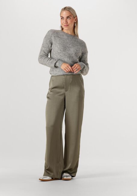 Groene NEO NOIR Pantalon EMMETT HEAVY SATEEN PANTS - large