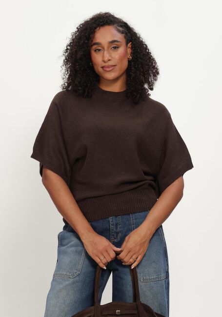 GRACE & MILA Pull PULLOVER en marron - large