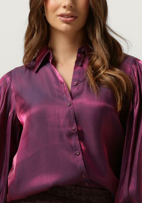 AAIKO DIANNE SHINE VIS 505 BLOUSES Blouses Bordeaux - large