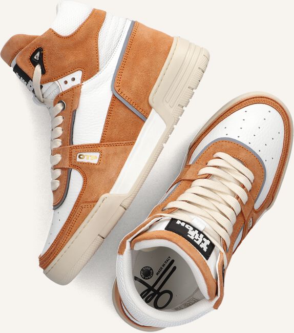 Oranje OFF THE PITCH Sneakers BASKETA HI DAMES Oranje OFF THE PITCH Sneakers BASKETA HI DAMES - large