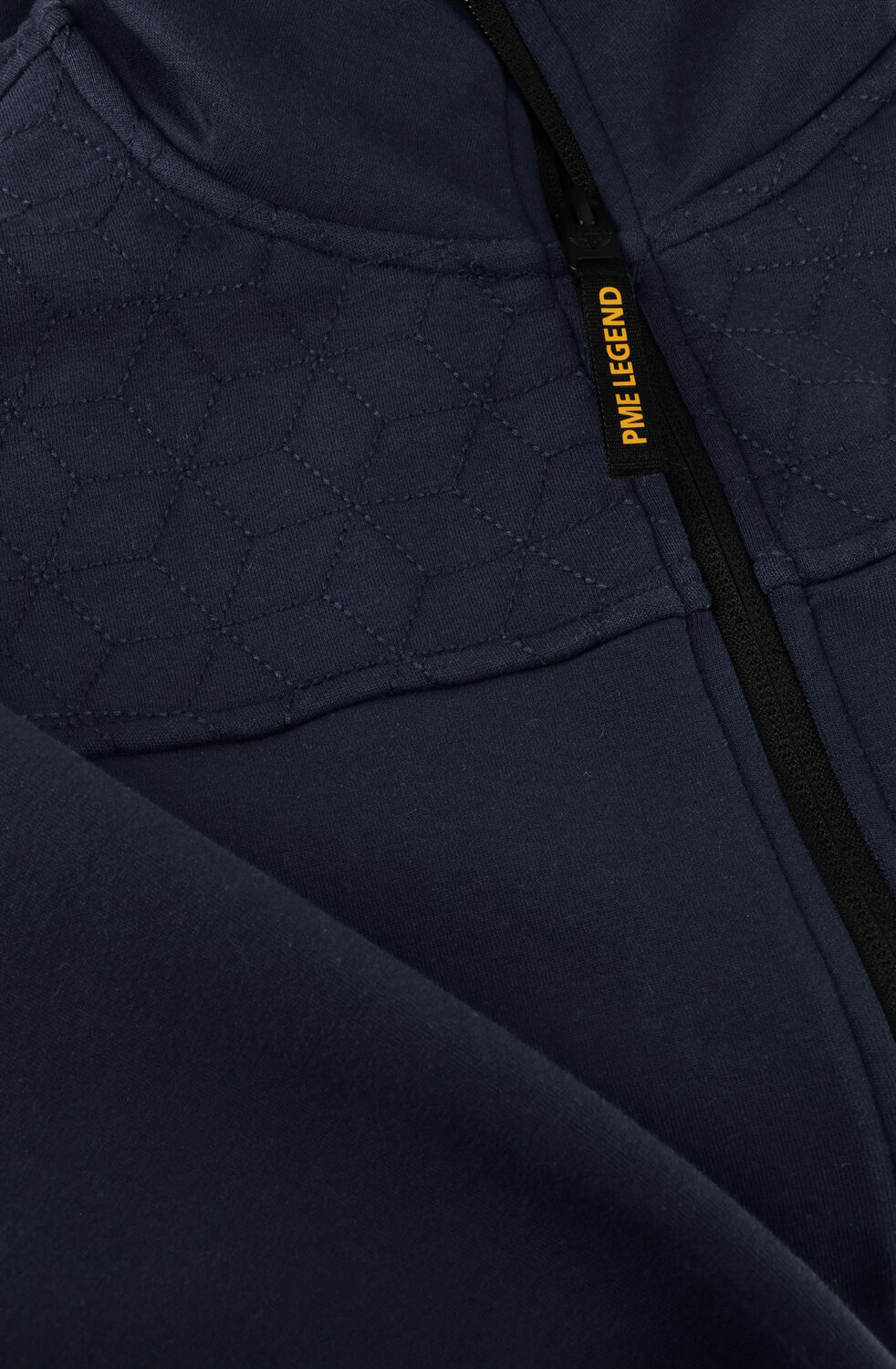 Donkerblauwe PME LEGEND Sweater INTERLOCK SWEAT - large