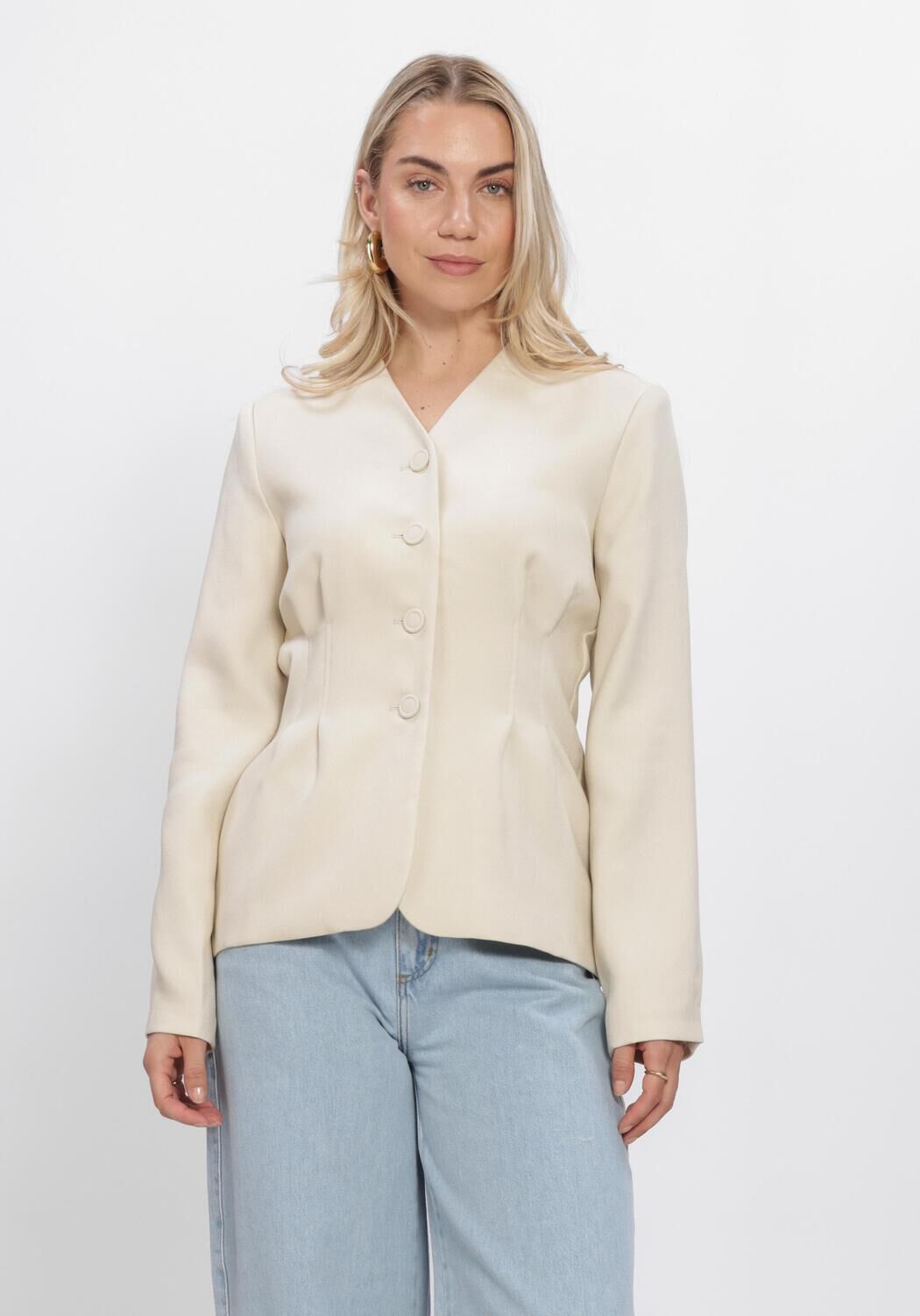 MSCH COPENHAGEN MSCHESTERIANE BLAZER Blazers Cr&egrave;me - large