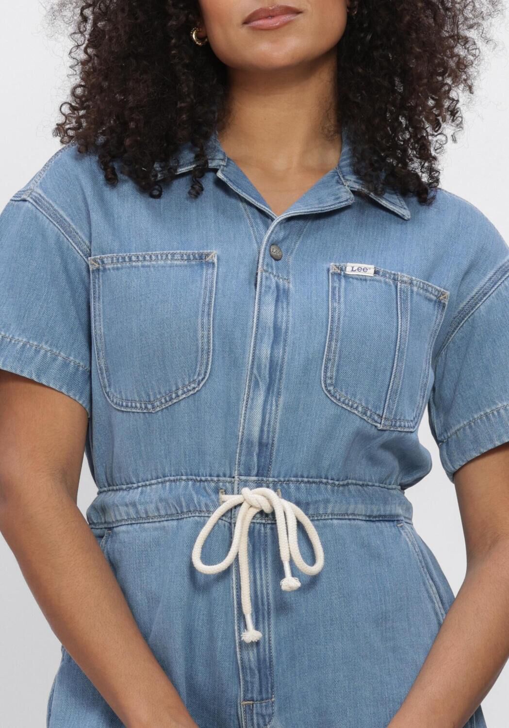 Blauwe LEE  PLAYSUIT 112377254 - large