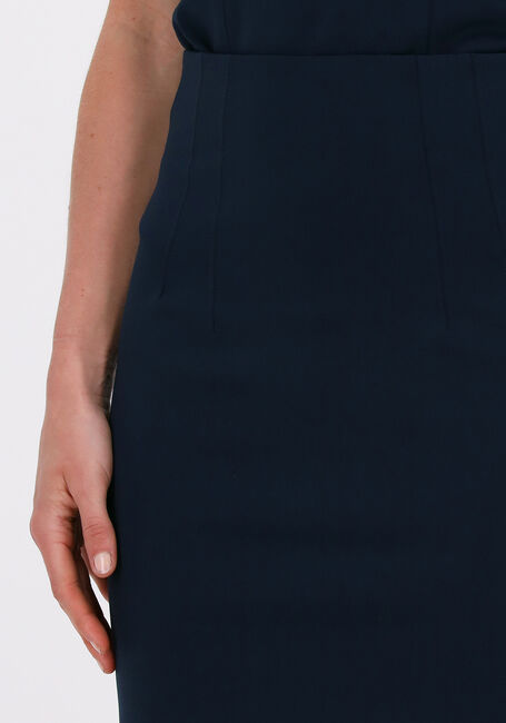 VANILIA Jupe midi PUNTO FITTED SKIRT Bleu foncé - large