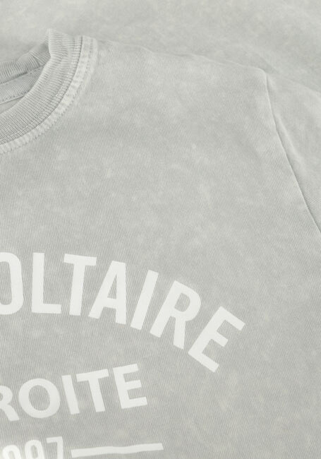 ZADIG & VOLTAIRE T-shirt X60089 Gris clair - large