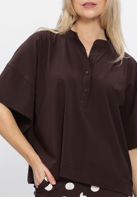 Bruine STUDIO ANNELOES  Laureen blouse - large