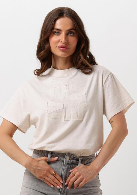 JOSH V T-shirt ROXY SQUARE Écru - large