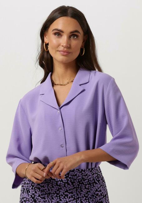 Paarse MODSTR&Ouml;M  AALIYAH MD SHIRT - large