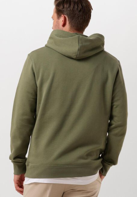SCOTCH & SODA Chandail ESSENTIAL LOGO BADGE HOODIE en vert - large