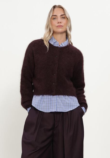 GESTUZ GZDEBBIE SHORT CARDIGAN Pulls & Gilets en violet - large