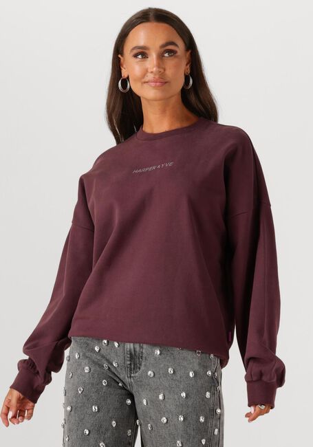 HARPER & YVE Chandail RHINESTONE-SW Bordeaux - large