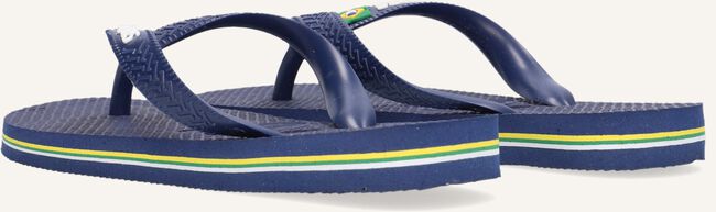 Blauwe HAVAIANAS Slippers BRASIL LOGO KIDS Blauwe HAVAIANAS Slippers BRASIL LOGO KIDS - large