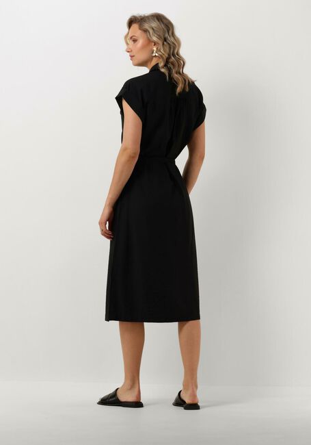 Zwarte MSCH COPENHAGEN Midi jurk MSCHGINARA BENINA SS DRESS - large