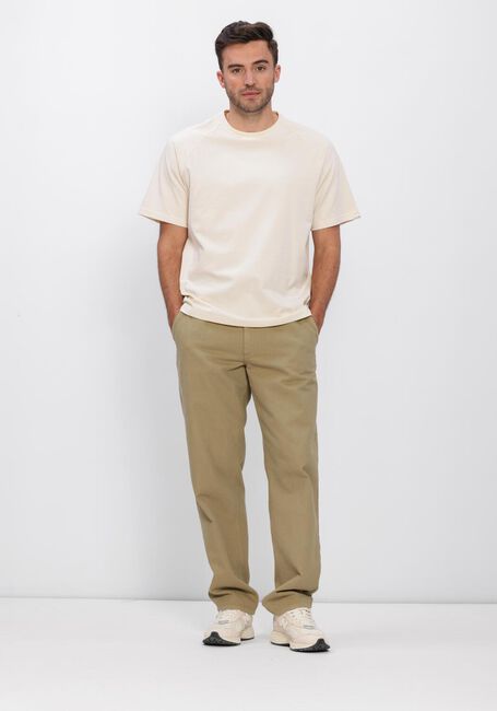 ANERKJENDT T-shirt AKVILLADS UNDYED SS TEE &Eacute;cru - large