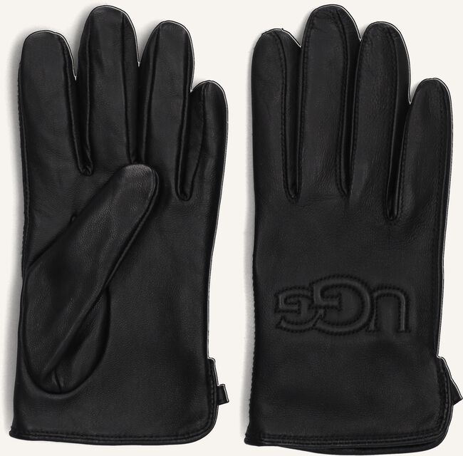 Zwarte UGG Handschoenen SHORTY LOGO GLOVE Zwarte UGG Handschoenen SHORTY LOGO GLOVE - large