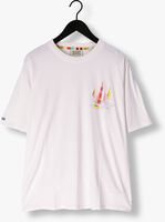 Witte SCOTCH & SODA T-shirt FRONT BACK ARTWORK T-SHIRT