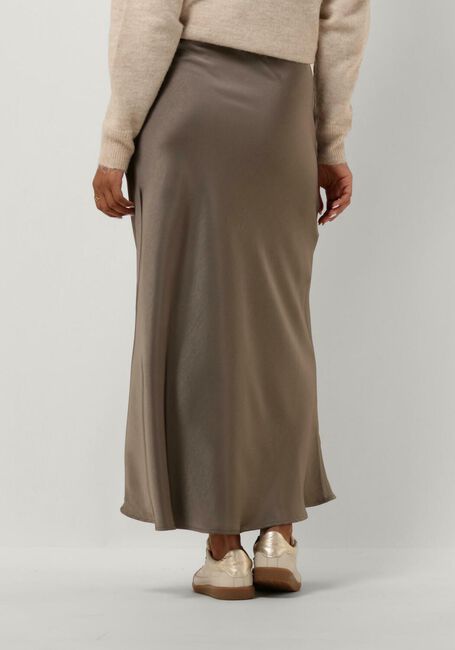 NEO NOIR Jupe maxi VICKY HEAVY SATEEN SKIRT en gris - large