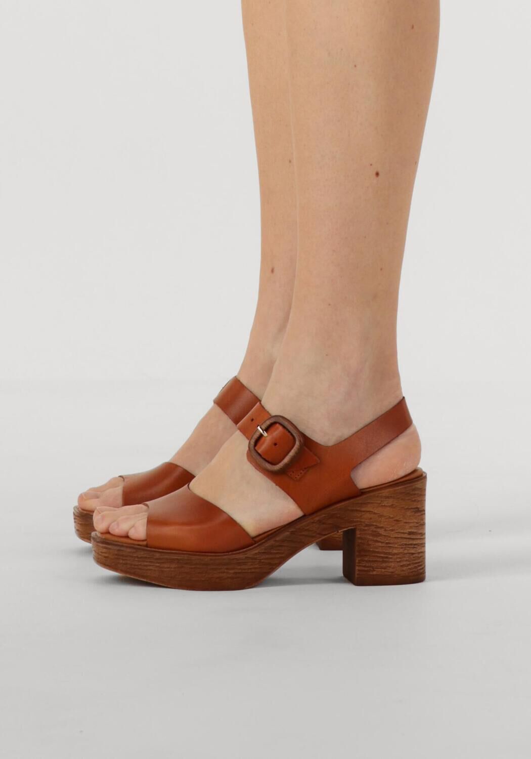 Cognac STEFANO LAURAN Sandalen 930 - large