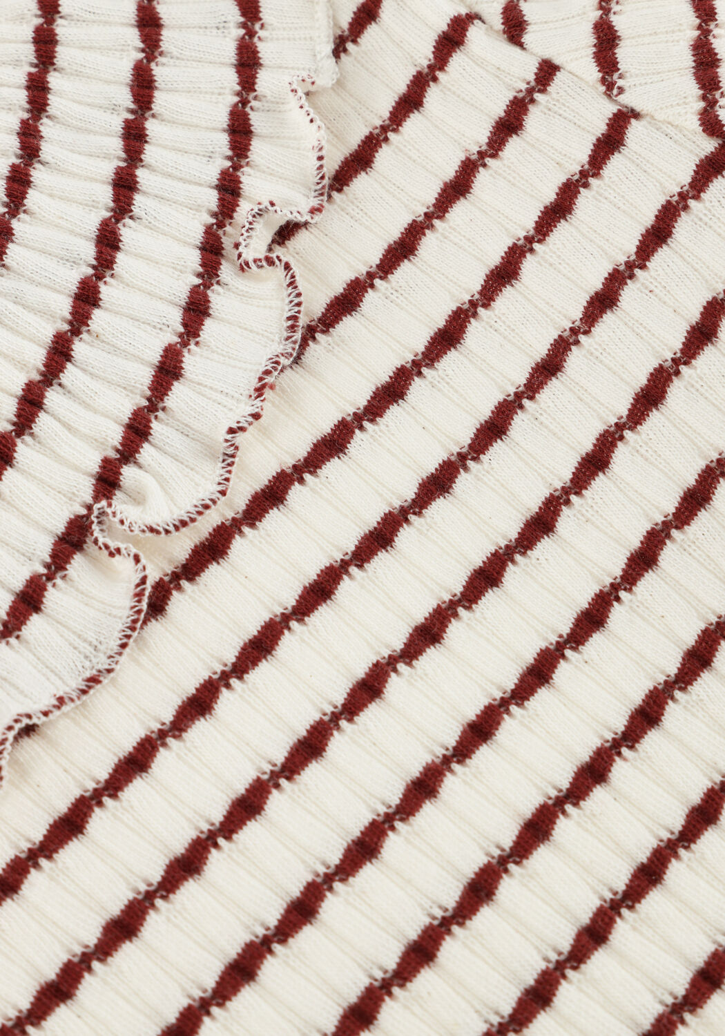 LIL' ATELIER Haut NMFOSOPHIA LS SLIM TOP LIL Cr&egrave;me - large