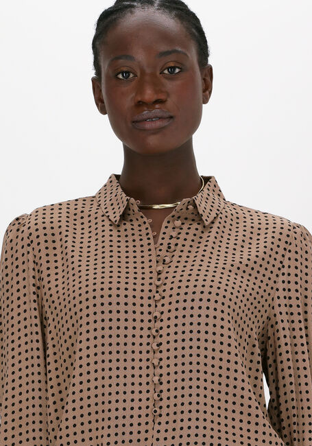 Camel MODSTRÖM  LOHAN PRINT SHIRT - large