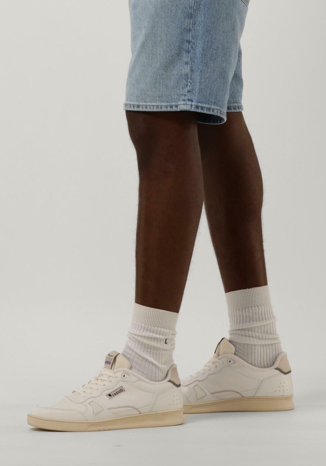 Witte FAGUO Sneakers COMMUTE 1 BASKETS - large