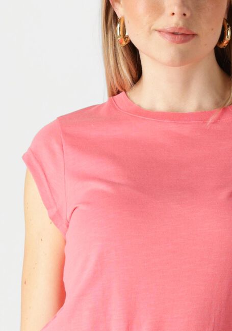 CC HEART T-shirt BASIC V-NECK T-SHIRT en rose - large