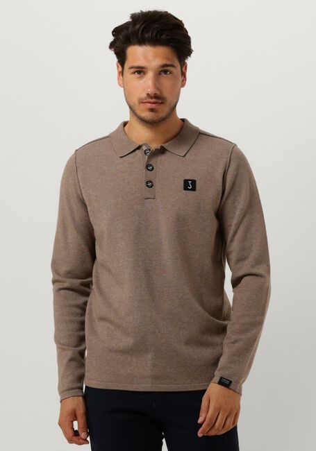 BUTCHER OF BLUE Pull CLIFDEN POLO en beige - large
