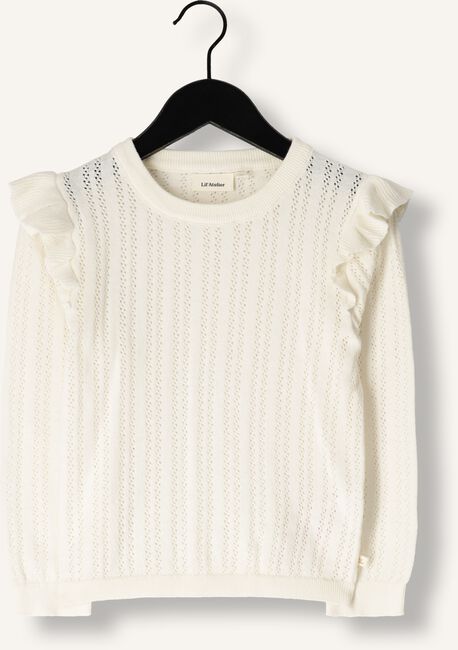 Ecru LIL' ATELIER Trui NMFNINA KAM LS KNIT LIL Ecru LIL' ATELIER Trui NMFNINA KAM LS KNIT LIL - large